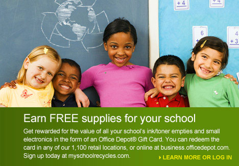 Earn FREE supplies for your school